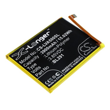 Batterie pour Lenovo BL291 (3900 mAh/15.02 Wh, 3.85 V)