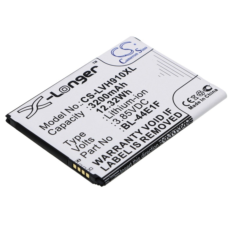 Batterie pour LG VS995 (3200 mAh/12.32 Wh, 3.85 V)