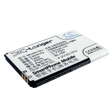 Batterie pour Lenovo I200 (1000 mAh/3.7 Wh, 3.7 V)