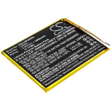Batterie pour Lenovo K5 (2900 mAh/11.17 Wh, 3.85 V)