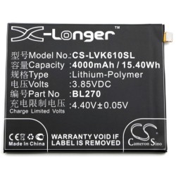 Batterie pour Motorola XT1922-6 (4000 mAh/15.4 Wh, 3.85 V)