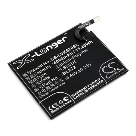 Batterie pour Lenovo BL272 (4000 mAh/15.4 Wh, 3.85 V)