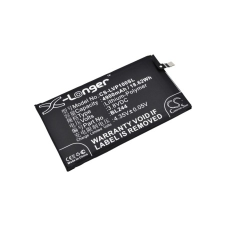 Batterie pour Lenovo BL244 (4900 mAh/18.62 Wh, 3.8 V)