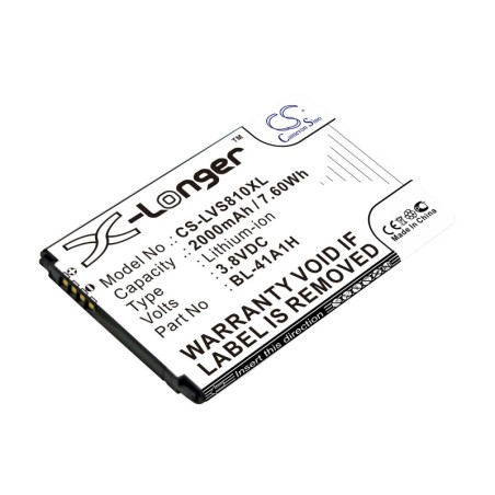 Batterie pour LG VS810 (2000 mAh/7.6 Wh, 3.8 V)