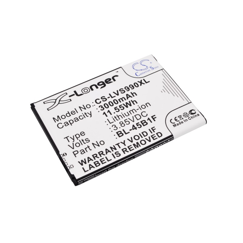 Batterie pour LG H962 (3000 mAh/11.55 Wh, 3.85 V)