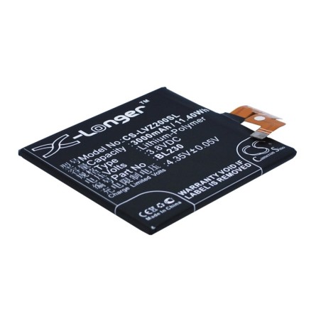Batterie pour Lenovo BL230 (3000 mAh/11.4 Wh, 3.8 V)