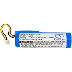 Batterie pour Intermec AB5 (3400 mAh/12.58 Wh, 3.7 V)