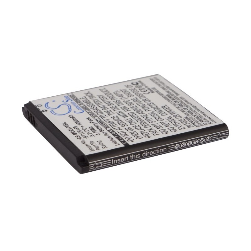 Batterie pour Mobistel Cynus E1 (1000 mAh/3.7 Wh, 3.7 V)