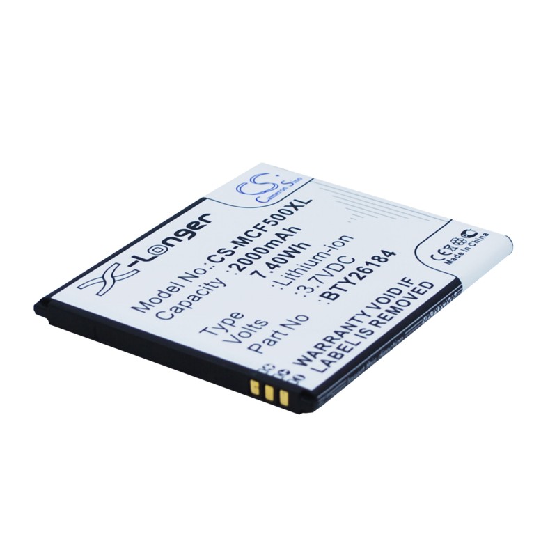 Batterie pour Mobistel MT8201w (2000 mAh/7.4 Wh, 3.7 V)