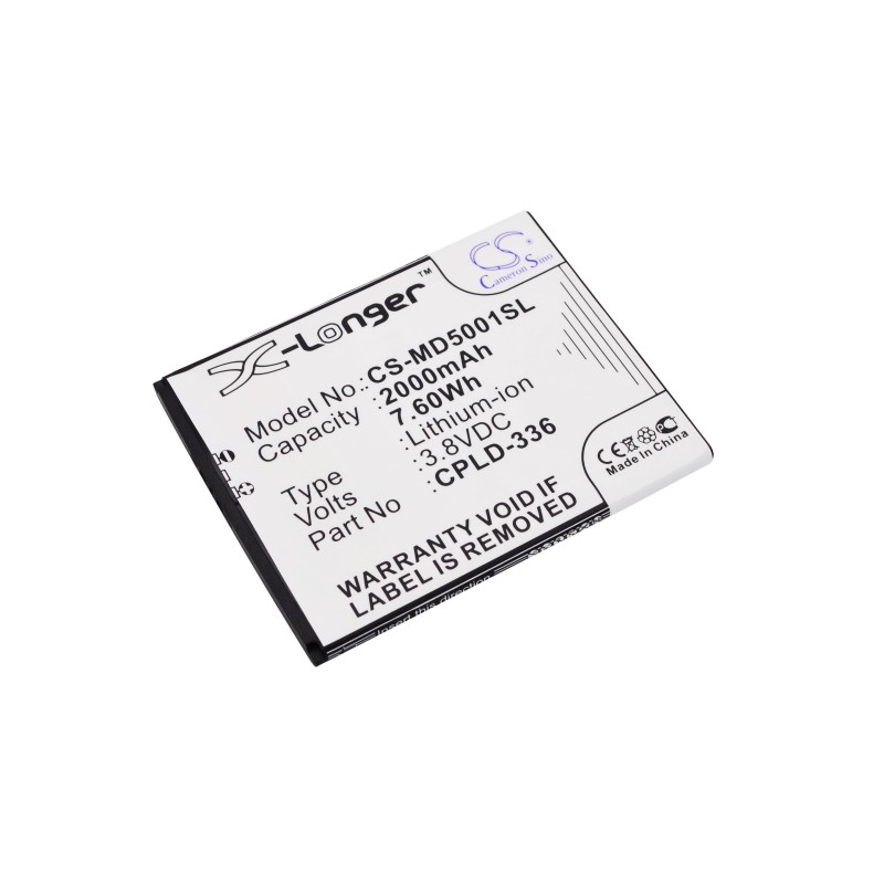 Batterie pour Medion MD98664 (2000 mAh/7.6 Wh, 3.8 V)