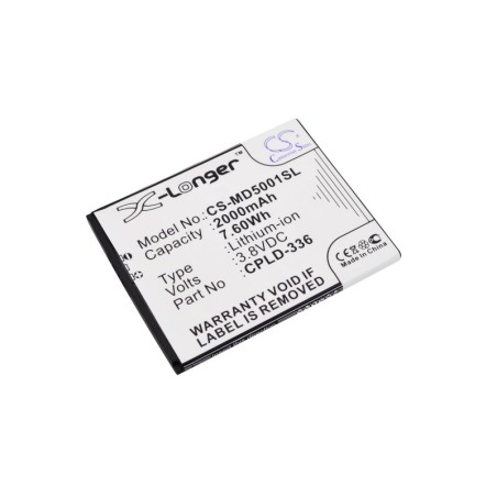 Batterie pour Medion MD98664 (2000 mAh/7.6 Wh, 3.8 V)