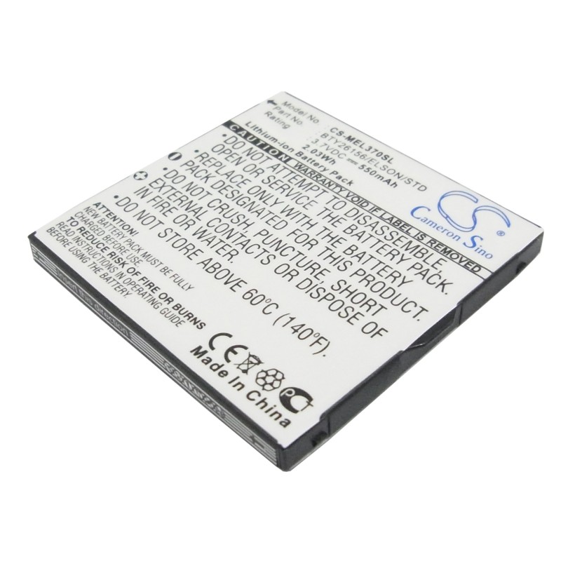 Batterie pour Elson Mobilfunk (550 mAh/2.04 Wh, 3.7 V)