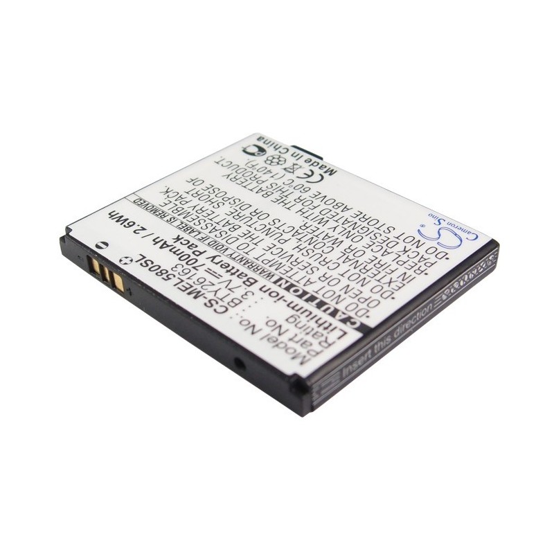 Batterie pour Mobistel BTY26163ELSON/STD (700 mAh/2.59 Wh, 3.7 V)
