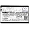 Batterie pour Infinite Peripherals Linea Pro 4 (1200 mAh/4.44 Wh, 3.7 V)