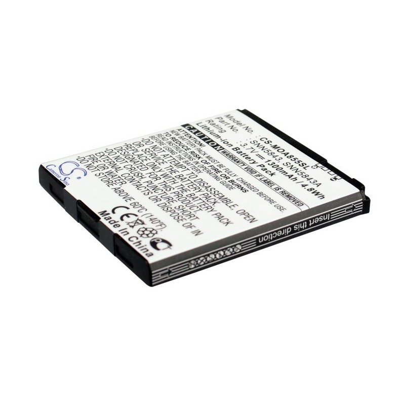 Batterie pour Verizon Droid Pro (1300 mAh/4.81 Wh, 3.7 V)