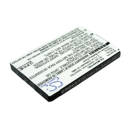 Batterie pour Motorola E1070 (1100 mAh/4.07 Wh, 3.7 V)