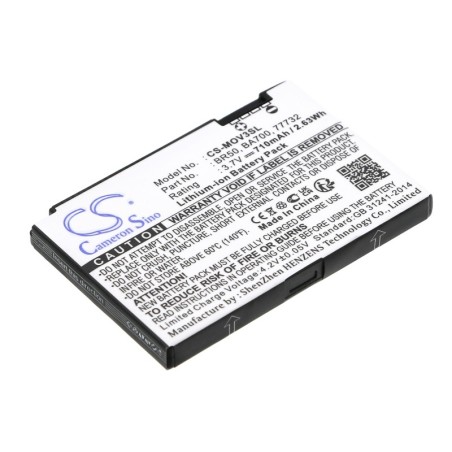 Batterie pour Motorola BA700 (710 mAh/2.63 Wh, 3.7 V)