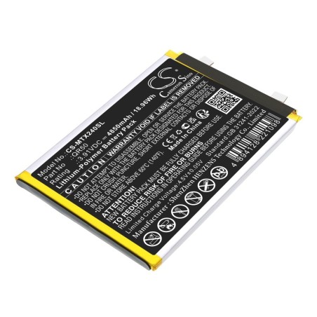 Batterie pour Motorola XT2407-2 (4850 mAh/18.96 Wh, 3.91 V)