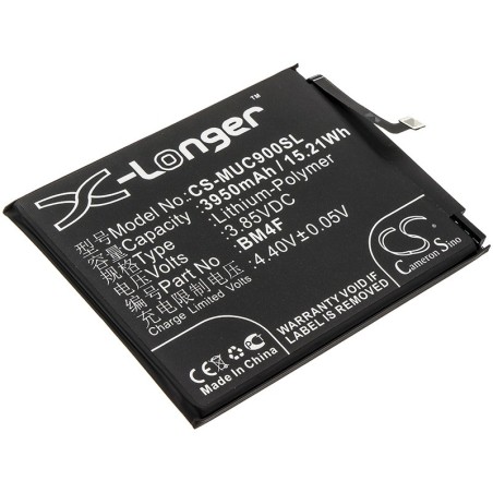 Batterie pour Xiaomi Mi CC9e (3950 mAh/15.21 Wh, 3.85 V)