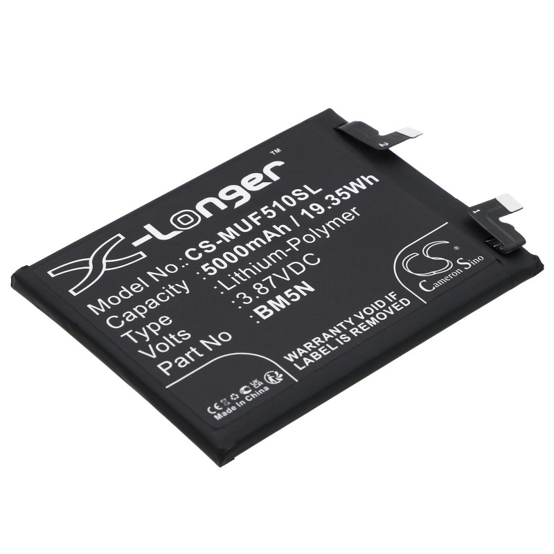 Batterie pour Poco BM5N (5000 mAh/19.35 Wh, 3.87 V)