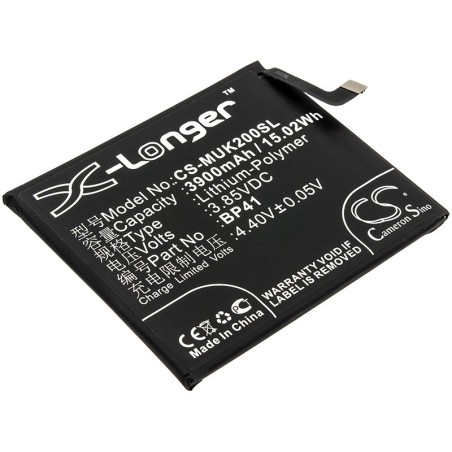 Batterie pour Redmi BP41 (3900 mAh/15.02 Wh, 3.85 V)