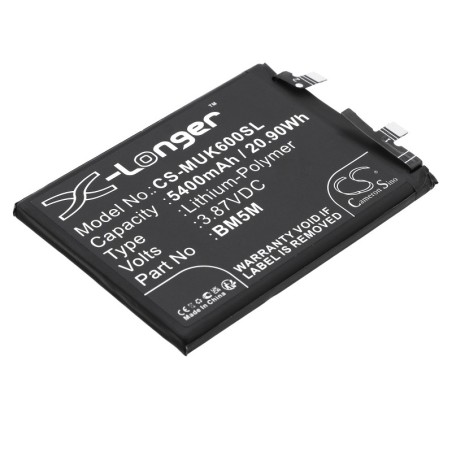Batterie pour Redmi BM5M (5400 mAh/20.9 Wh, 3.87 V)