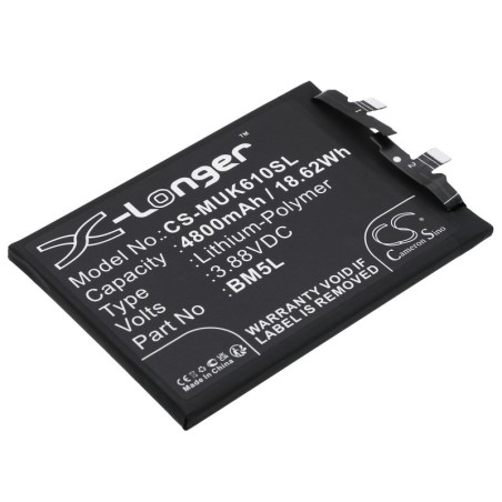 Batterie pour Redmi K60 Pro (4800 mAh/18.62 Wh, 3.88 V)
