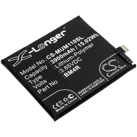 Batterie pour Xiaomi Mi 10 Lite (3900 mAh/15.02 Wh, 3.85 V)