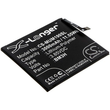 Batterie pour Xiaomi BM3H (3000 mAh/11.55 Wh, 3.85 V)