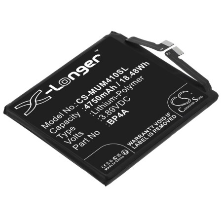 Batterie pour Xiaomi BP4A (4750 mAh/18.48 Wh, 3.89 V)