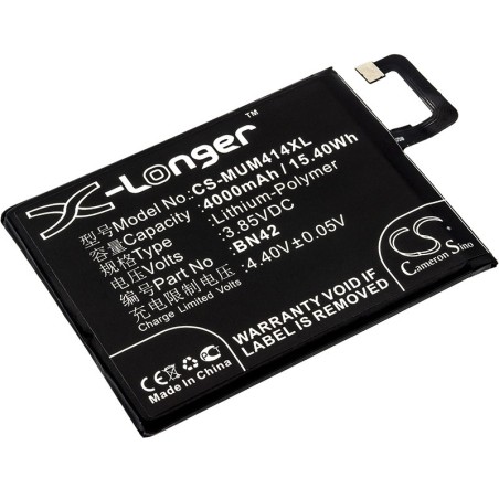 Batterie pour Redmi 4 Standard Edition (4000 mAh/15.4 Wh, 3.85 V)