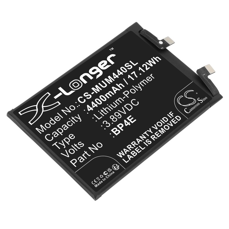 Batterie pour Xiaomi BP4E (4400 mAh/17.12 Wh, 3.89 V)