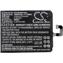 Batterie pour Xiaomi Note 3 (3000 mAh/11.55 Wh, 3.85 V)