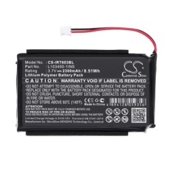 Batterie pour Intermec 600 (2300 mAh/8.51 Wh, 3.7 V)