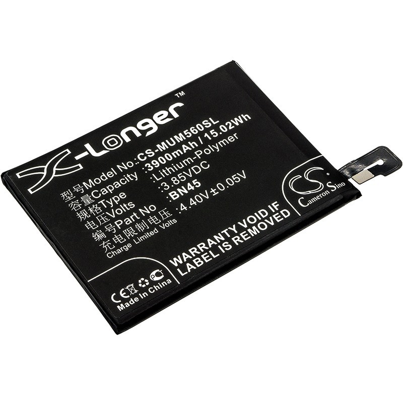 Batterie pour Redmi Note 5 (3900 mAh/15.02 Wh, 3.85 V)