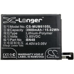 Batterie pour Redmi Note 6 Pro (3900 mAh/15.02 Wh, 3.85 V)