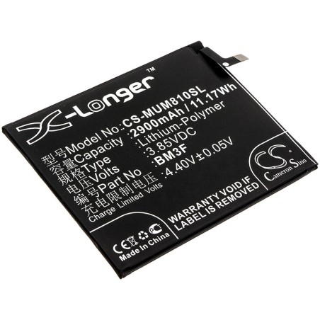 Batterie pour Xiaomi Mi 8 Explorer (2900 mAh/11.17 Wh, 3.85 V)
