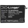 Batterie pour Xiaomi Note 9 (4800 mAh/18.48 Wh, 3.85 V)