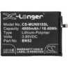 Batterie pour Redmi Note 9 Pro (4800 mAh/18.48 Wh, 3.85 V)