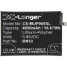 Batterie pour Redmi Note 9 Pro Max (4850 mAh/18.67 Wh, 3.85 V)