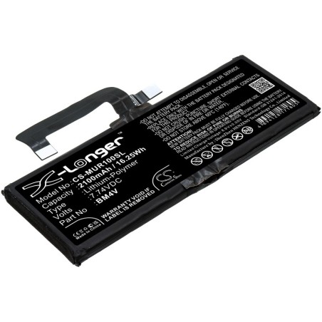 Batterie pour Xiaomi M2007J1SC (2100 mAh/16.25 Wh, 7.74 V)