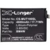Batterie pour Redmi Note 9 Pro 5G (4600 mAh/17.71 Wh, 3.85 V)