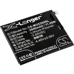 Batterie pour Xiaomi M1803D5XE (3000 mAh/11.55 Wh, 3.85 V)