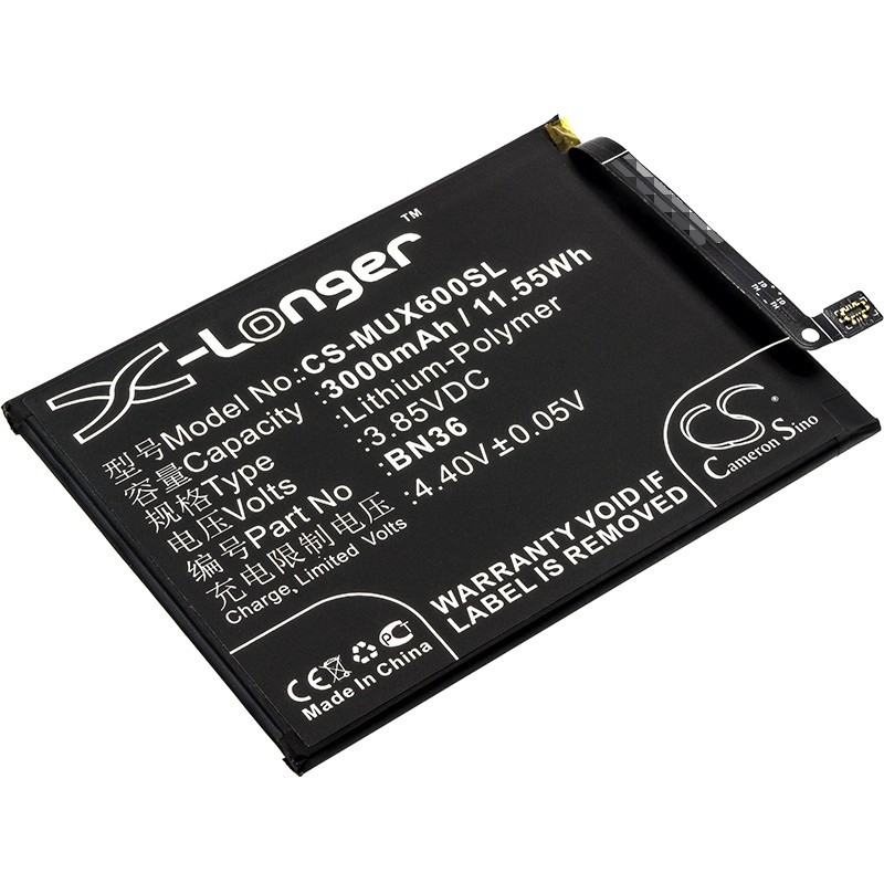 Batterie pour Xiaomi Wayne (3000 mAh/11.55 Wh, 3.85 V)
