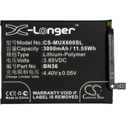 Batterie pour Xiaomi Wayne (3000 mAh/11.55 Wh, 3.85 V)