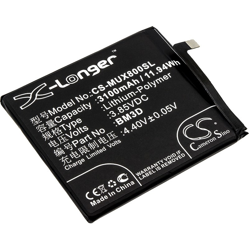 Batterie pour Xiaomi BM3D (3100 mAh/11.94 Wh, 3.85 V)