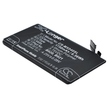 Batterie pour MeiZu M045 (1750 mAh/6.56 Wh, 3.75 V)