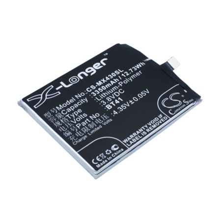 Batterie pour MeiZu MX4 Pro (3350 mAh/12.73 Wh, 3.8 V)