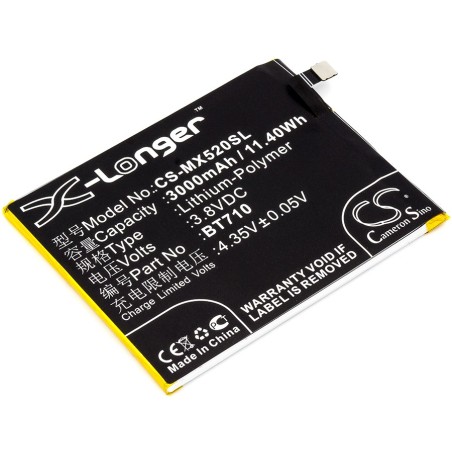 Batterie pour Meilan A5 (3000 mAh/11.4 Wh, 3.8 V)