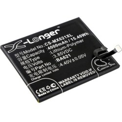 Batterie pour Meilan Note 5 (4000 mAh/15.4 Wh, 3.85 V)